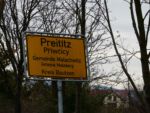 Ortsschild Preititz